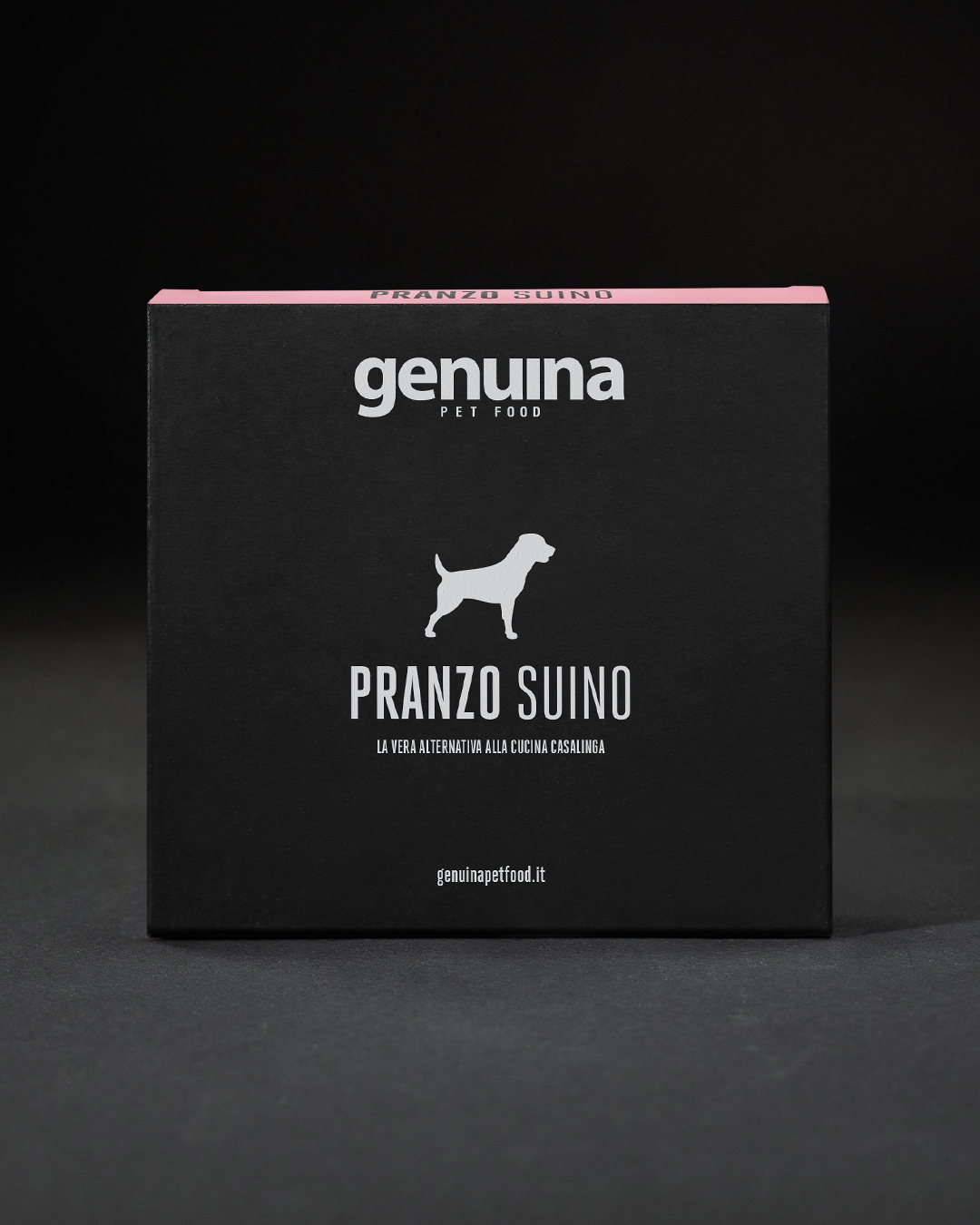 Genuina Pet Food Cane Pranzo Suino 90g